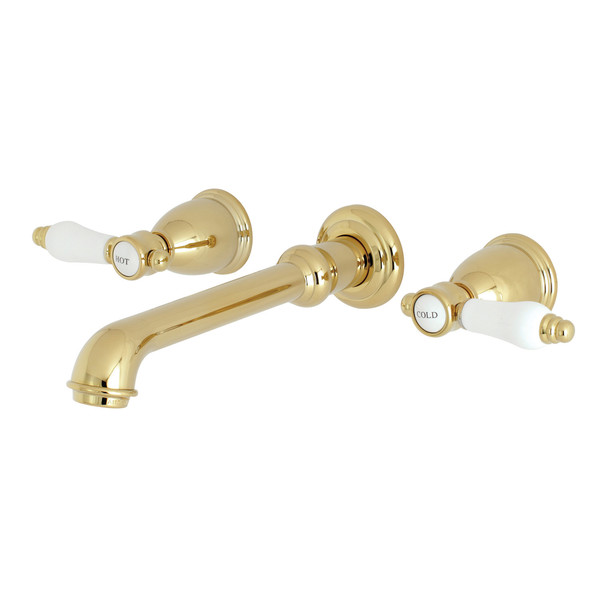 Bel-Air KS7122BPL Two-Handle Wall Mount Bathroom Faucet KS7122BPL